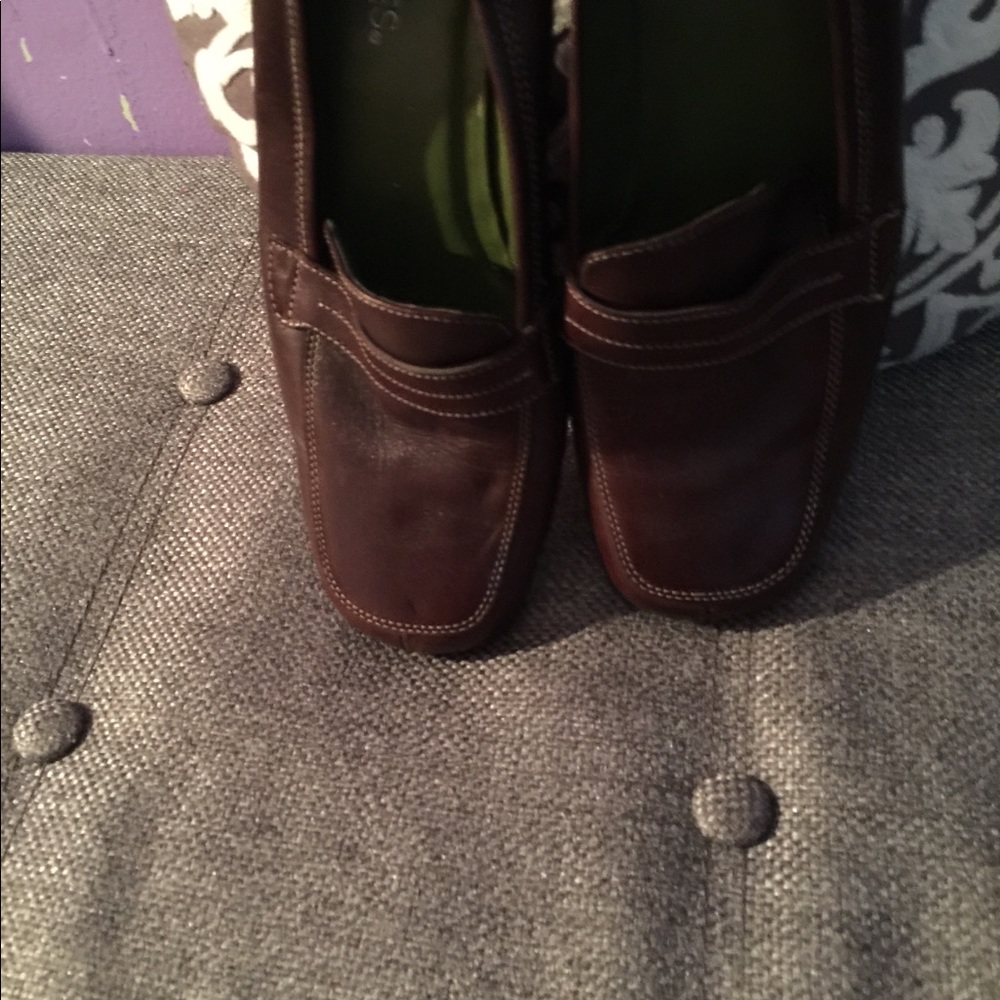 Aerosoles brown leather shoe 👞penny offer style 8 - Picture 8 of 8